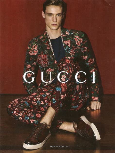 gucci men in dresses